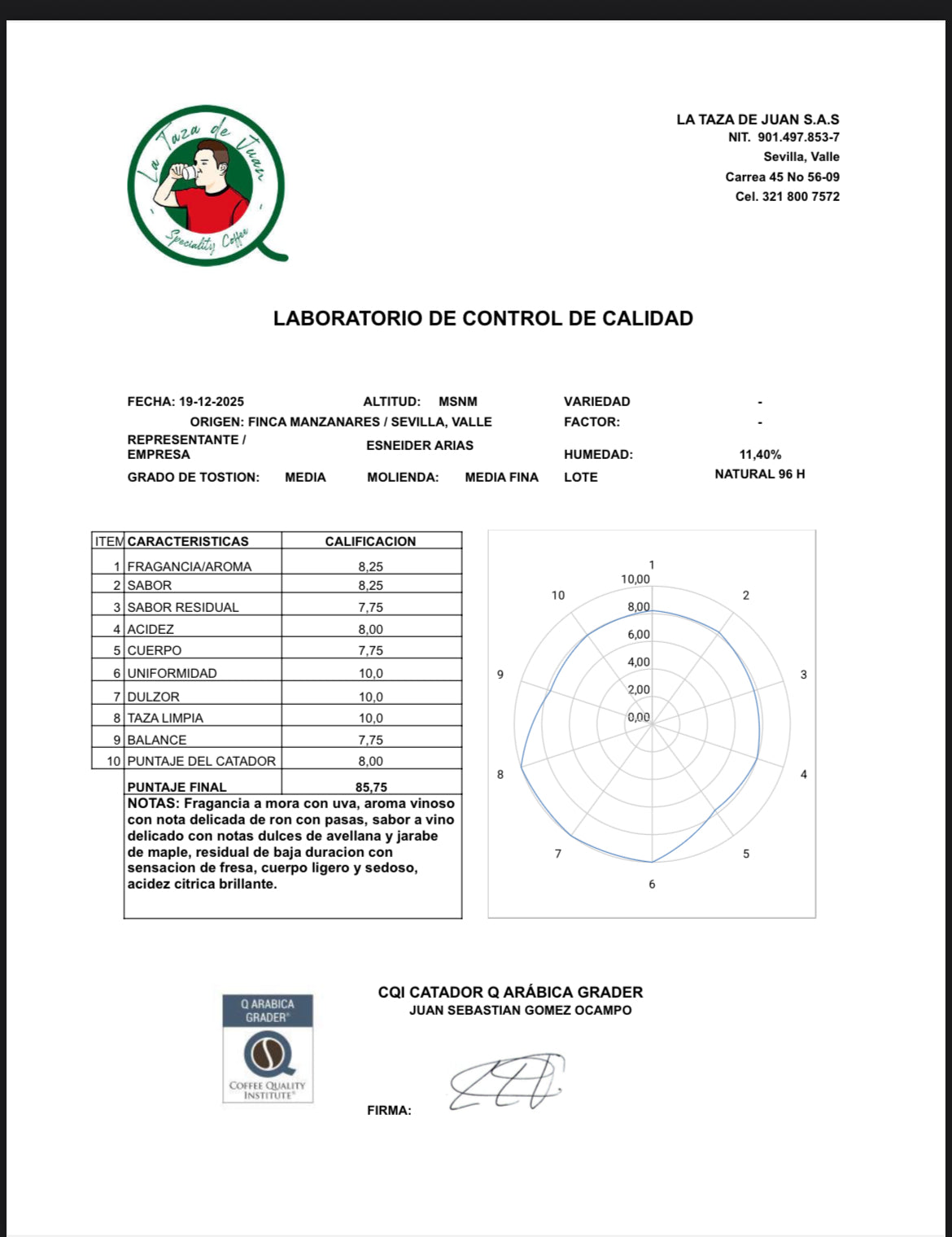 CAFE VERDE MICROLOTE