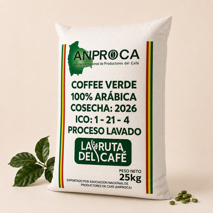 CAFE VERDE ARABICO TAZA 84 - COSECHA 2026