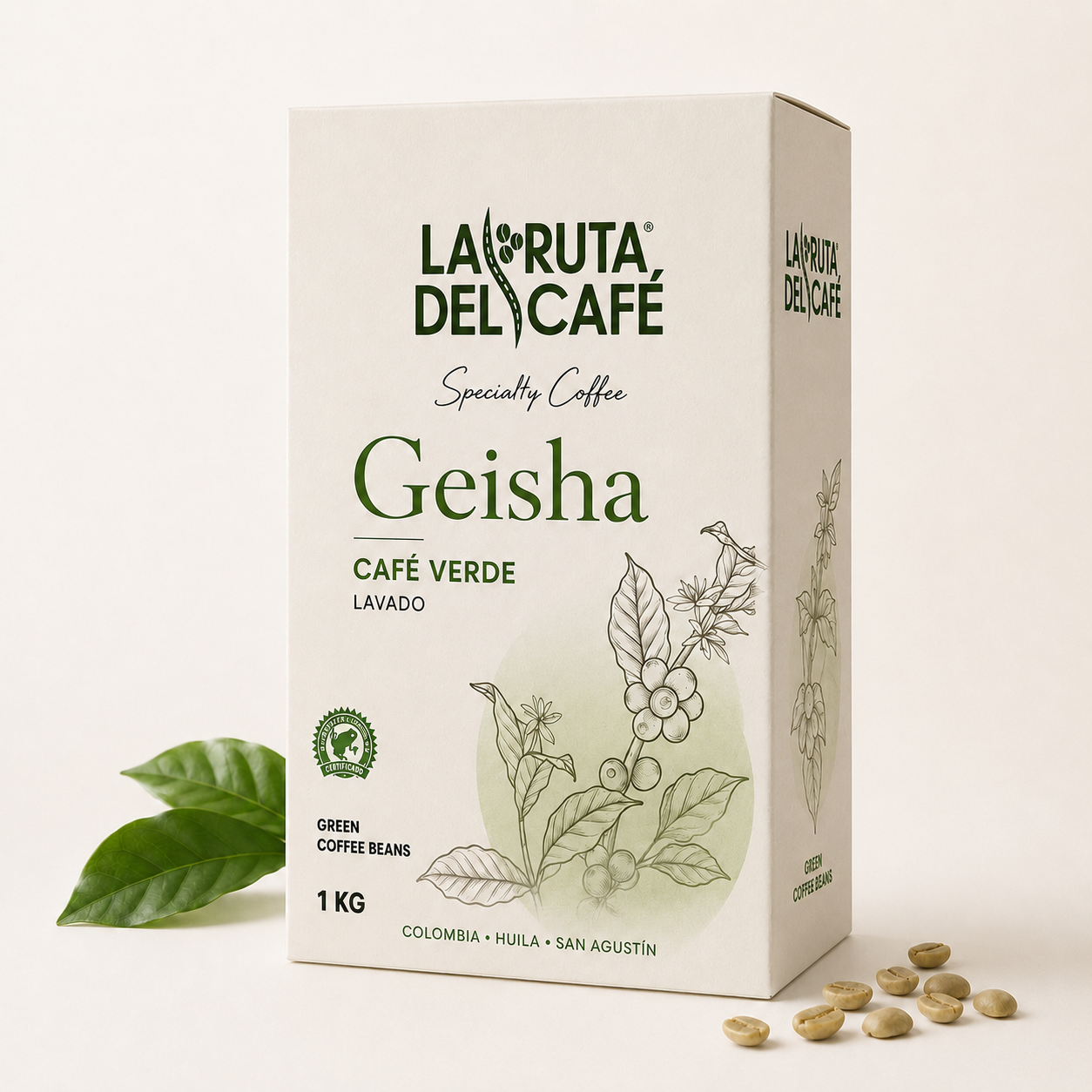CAFE VERDE MICROLOTE - GEISHA - LAVADO
