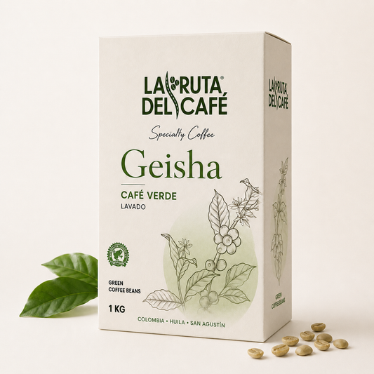 CAFE VERDE MICROLOTE - GEISHA - LAVADO